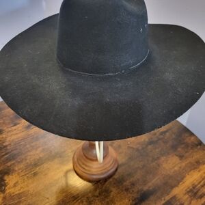Paramount Outdoors Cowboy Hat Black Size 6- 3/4”  100% Wool Mexico